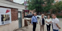 В Курске обновляют фасад ЦНТ «Русь» - Городские Известия