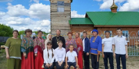 В день Святого Духа в зауральском селе Боровлянка состоялся народный праздник - Епархия