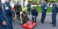 Пожарно-тактические учения прошли на электротехническом заводе - МЧС России