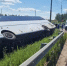 Служебный автобус опрокинулся на Пятницком шоссе в Подмосковье - M24.Ru