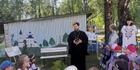 Помощник благочинного Богородского округа провел духовную беседу в Алешковском детском саду - Нижегородская епархия