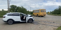 ДТП со школьным автобусом на Ставрополье: двое пострадавших - StavropolNews.Ru