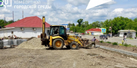 В Никольске продолжается благоустройство общественных территорий - Никольский район
