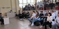 Курская область. А.Н. Анпилов встретился со студентами ЮЗГУ и рассказал о Великой Победе и наследии Л.И. Брежнева. - КПРФ