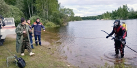 водолаз проверка пляжа - Рыбинские Известия