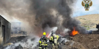 Три человека пострадали при пожаре на мусорном полигоне в Нижнерусском - Вечерний Ставрополь
