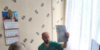 Самарская бригада врачей помогает жителям Снежного - Волга Ньюс