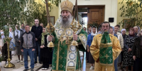 Архиерейское богослужение в день Пятидесятницы (+ Фото) - Арсеньевская епархия