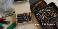 Патроны, найденные у подозреваемого в хищении выплат военнослужащим СВО из Екатеринбурга(2026)|Фото: В.Н. Горелых - Накануне.Ru