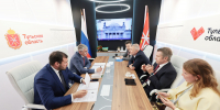 ПМЭФ-2026: Дмитрий Миляев встретился с руководством компании «ЕвроХим» - Правительство области