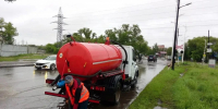 Почти 900 тысяч литров воды откачали благовещенские коммунальщики за сутки - Администрация г. Благовещенск