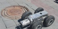 Робот помогает обследовать ливнеприемную канализацию города - Администрация г. Барнаул