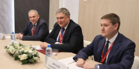 Первый вице-губернатор Краснодарского края и заместитель председателя Правления «Совкомбанк» обсудили вопросы реализации проектов на территории Кубани - Министерство экономики