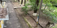 Фото к материалу: Во дворе дома на Ленина в Ростове сошла вода после потопа - DonDay.Ru