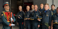 В Саратове увековечили память пожарных, погибших при тушении пожара на энгельсской нефтебазе - ИА Версия-Саратов