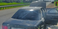 возгорание 4.6.2026 Audi на ходу у Замятлино, фото МЧС - О чём Говорит Смоленск