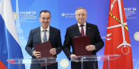 На ПМЭФ-2026 Вениамин Кондратьев подписал соглашение о сотрудничестве с губернатором Санкт-Петербурга Александром Бегловым - Администрация Краснодарского края