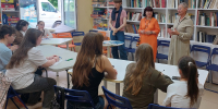 Урок литературного мастерства под руководством писательницы Елены Ленковской прошёл в Тосненской центральной районной детской библиотеке. - Межпоселенческая ЦБС