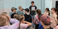 Станционная игра «По дороге дружбы» в школе 9 Сарапула: школьники познакомились с основами избирательного права - Центральная избирательная комиссия