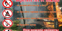 Сохраним лес от пожара - Куженерский муниципальный район