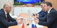 Виталий Хоценко провёл встречу с председателем Витебского облисполкома - 12 канал