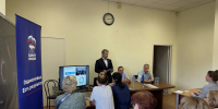 Заместитель Председателя Московской областной Думы, Олег Рожнов провёл отчет о депутатской деятельности в Апрелевке - Администрация Наро-Фоминского г.о.