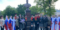 В Гатчине открыли памятник Валерию Чкалову - Гатчинская служба новостей