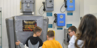 Бой роботов в Музее связи и техники - Краеведческий музей
