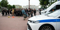 «Один день с полицией»: на площади Победы отметили 308-летие МВД (фоторепортаж) - Новости Калининграда | Фото: Александр Подгорчук / «Клопс» - Klops.Ru