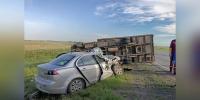 На трассе под Барабинском в ДТП с грузовиком погибла девушка - КП-Новосибирск