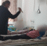 Священник в селе Садовом в Троицу посетил пациентов хосписа - Епархия
