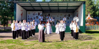 Образцовый духовой оркестр «Ритм Бэнд» выступил в парке «Лесная сказка» - Администрация г. Барнаул