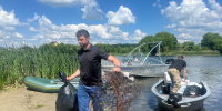 Курские волонтеры вновь вышли на расчистку берегов реки Сейм - Курская правда