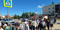 Юные пешеходы из «Солнышка» прошли науку безопасными дорогами - Нурлат-⁠информ