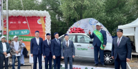 В Заинске на Сабантуе батыр весеннего сева получил ключи от нового автомобиля - Новости Заинска