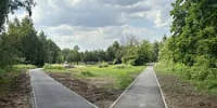 Новый тротуар в д. Павловское готов - Администрация г. Домодедово
