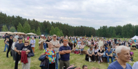 Группа «Ва-Банкъ» поприветствовала всех гостей Дней поэзии в музее-заповеднике «Михайловское» - Pln-Pskov.Ru