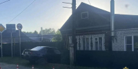 Водитель легковушки без прав врезался в жилой дом в Павловском округе - НИА Нижний Новгород