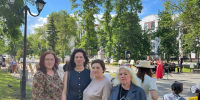 Сотрудники Пензенской картинной галереи приняли участие в празднике поэзии, посвященному Дню России - Картинная галерея им. К.А. Савицкого