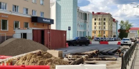 В Мурманске полностью перекрыто движение на ул. Профсоюзов - Мурманский вестник