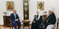 Алексей Беспрозванных встретился со Святейшим Патриархом Московским и всея Руси Кириллом - New-Chernyahovsk.Ru
