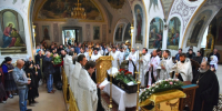 В Никольском кафедральном соборе Оренбурга состоялось отпевание новопреставленного протоиерея Александра Старкова - Оренбургская епархия