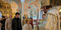 В канун дня памяти Всех святых епископ Мефодий совершил всенощное бдение в Казанско-Богородицком монастыре - Альметьевская Епархия