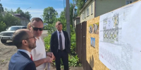 Представители Правительства Иркутской области и Минстроя региона посетили площадку КРТ в предместье Рабочее (Знаменское) города Иркутска - Министерство строительства