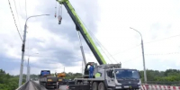 В Оренбурге продолжается ремонт автомобильного моста через реку Урал на улице Донгузской - Администрация города