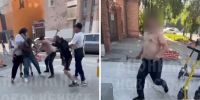Новосибирцы устроили драку с молотком в центре города - Gorsite.Ru