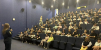 В кинотеатре «Космос» в Заинске детям рассказали о пожарной безопасности - Новости Заинска