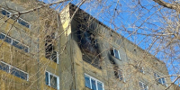 Пожар в доме в Барнауле / Фото: amic.ru - ИА Амител