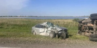 Смертельное ДТП произошло в Барабинском районе - погибла женщина - Baikal24.Ru