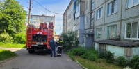 В Одоеве спасатели эвакуировали семь человек при пожаре - ТК Первый Тульский